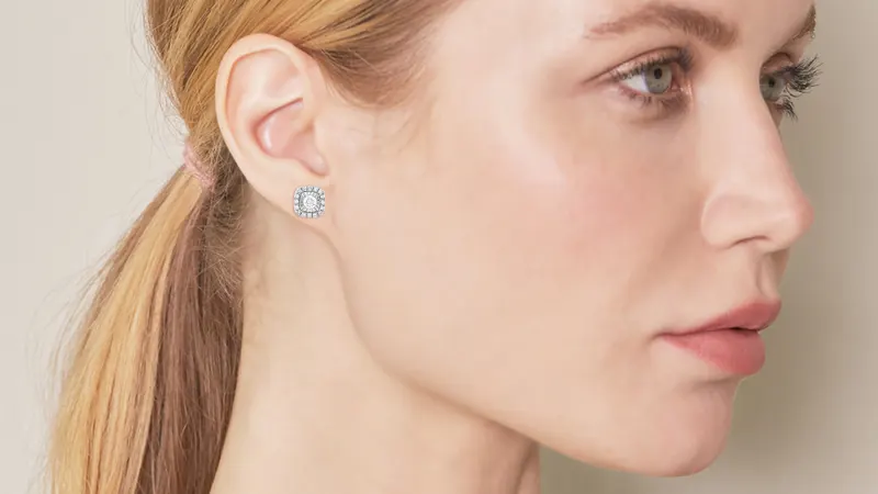 Brilliant Diamonds 1/5 Carat TW Lab-Grown Diamond Stud Earrings