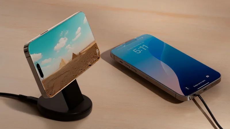 2-Pack: AT&T Essentials Magnetic Wireless Charging Pads or Stands