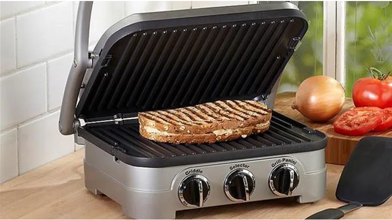 Cuisinart Griddler Indoor Grill, Griddle and Panini Press