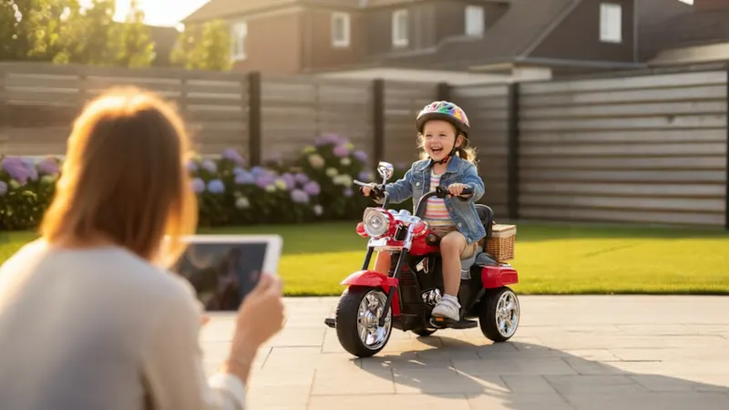 The Chopper-Style Ride-On Trike