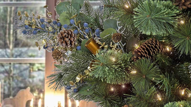 National Tree Company 2-Piece 28" Swiss Chic Sprays