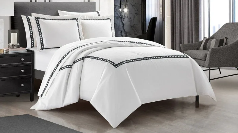 Chic Home Lewiston 3-Piece Duvet Set