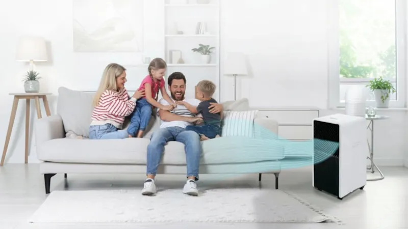 The Ultra-Slim Portable Air Conditioner