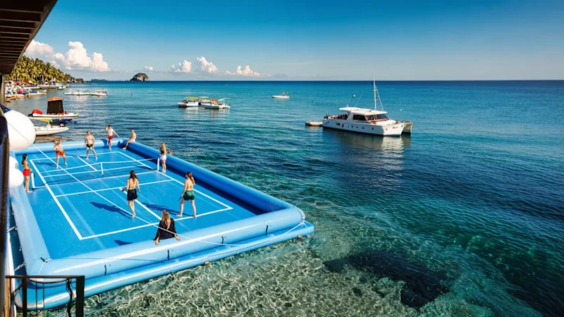 The Floating Pickleball Court