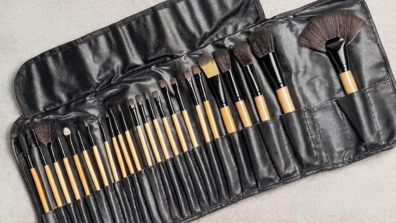 Makeup Brush Studio 24-Piece Set with Travel Case