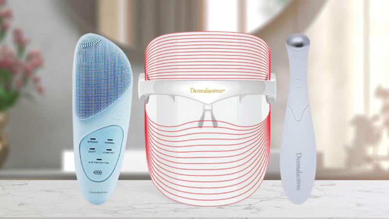 Dermalactives PureSkin, LED Mask & Eye Wand Bundle