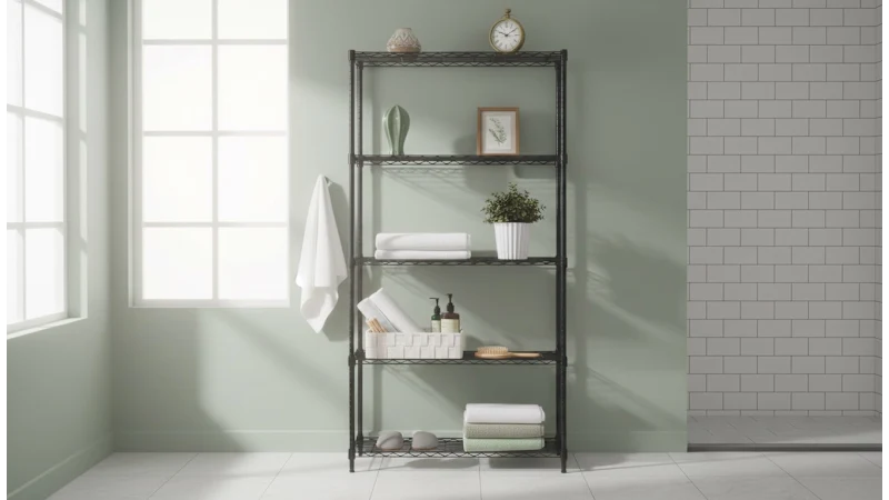 The Foldable 5-Tier Storage Shelf