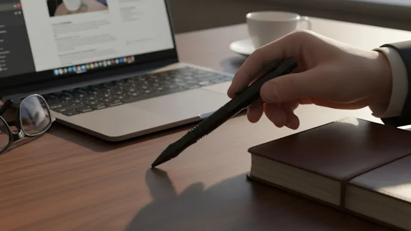 The Luxury Pen With A Hidden Blade
