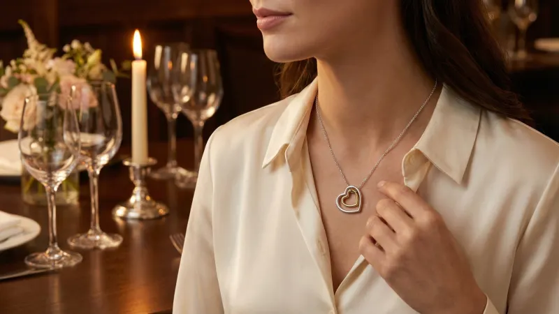 The Two Hearts As One Pendant