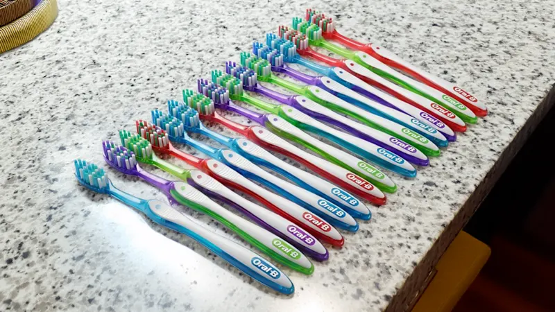 24-Pack: Oral-B Fresh & Clean Soft Toothbrush