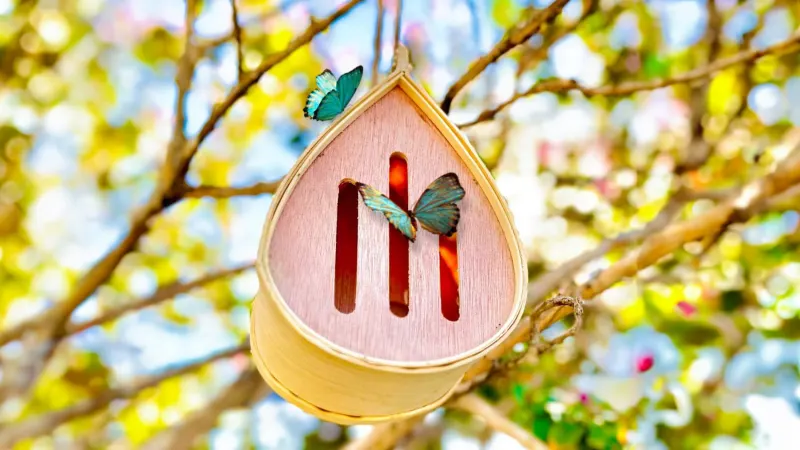 Touch Of ECO Outdoor Hanging Pollination Palace Butterfly House