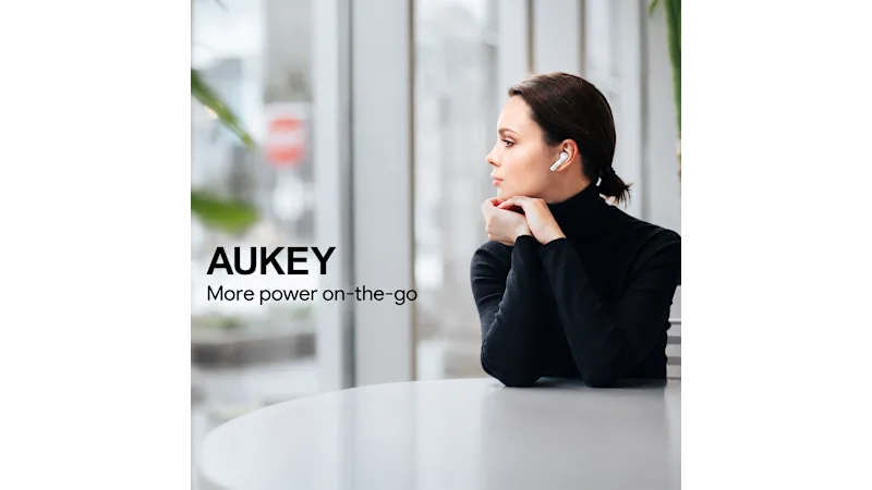AUKEY White EP-T21 True Wireless Earbuds
