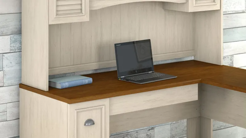 Fairview 60W Hutch for L Shaped Desk