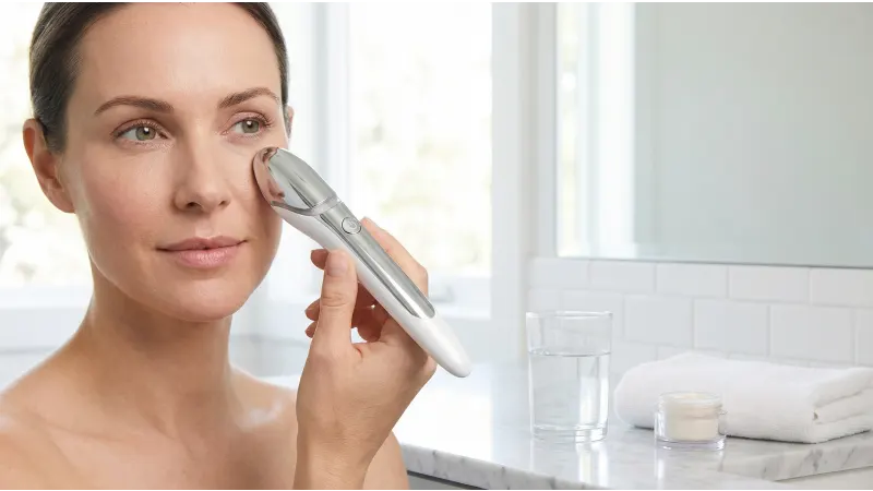 Vysn IntelliPen Anti-Aging Vibrating Heated Mini Face & Eye Therapy Device