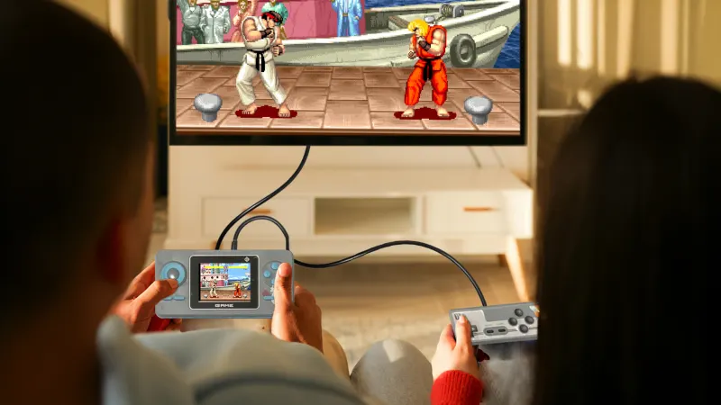 Multi-Player Retro Game Console