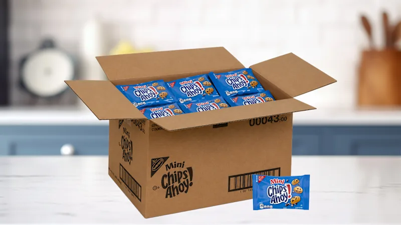 120-Pack: Chips Ahoy! Mini Chocolate Chip Cookie Snack Pack
