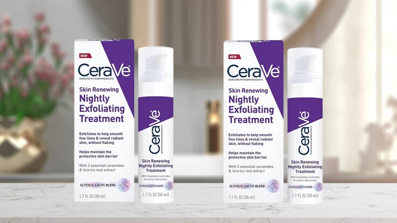 2-Pack: CeraVe Skin Renewing Nightly Exfoliating Treatment