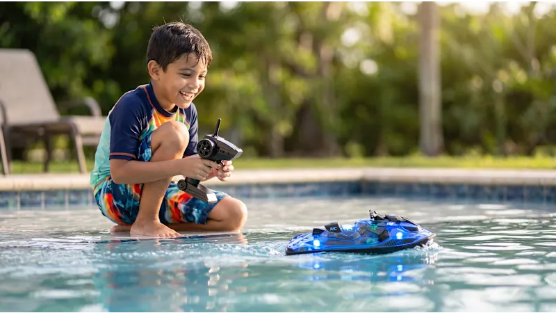 The Illuminated Remote Control Jet Ski