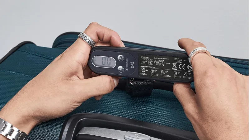 Slide Innovations "Find My" Luggage Tracker and Digital Scale
