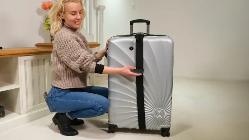 The Luggage Strap With Integrated Scale