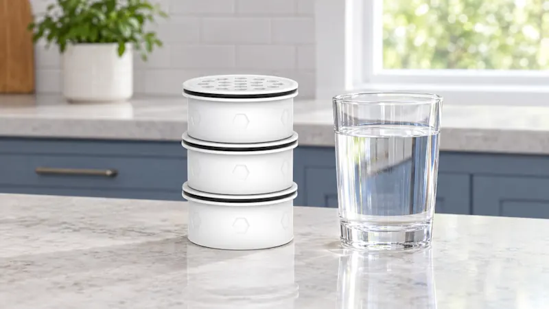 The Six-Month Carbon Filter Supply for Purela Glass Pitchers