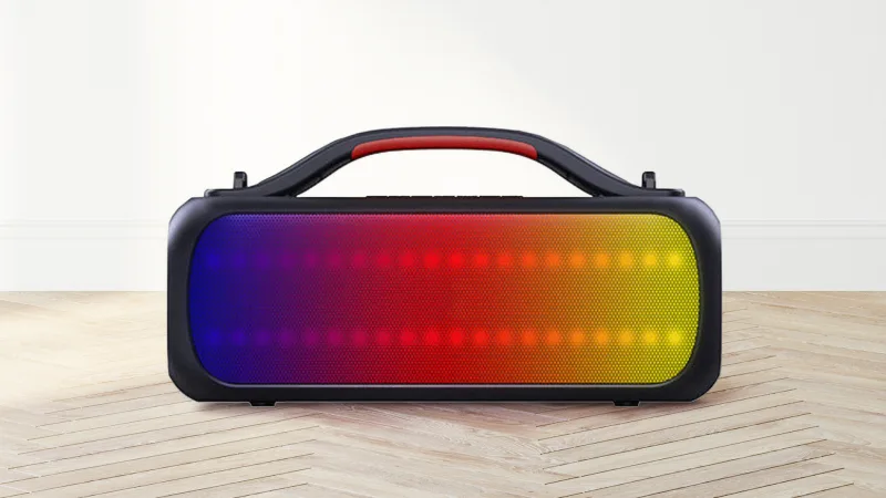 Supersonic Portable Water-Resistant Bluetooth Speaker