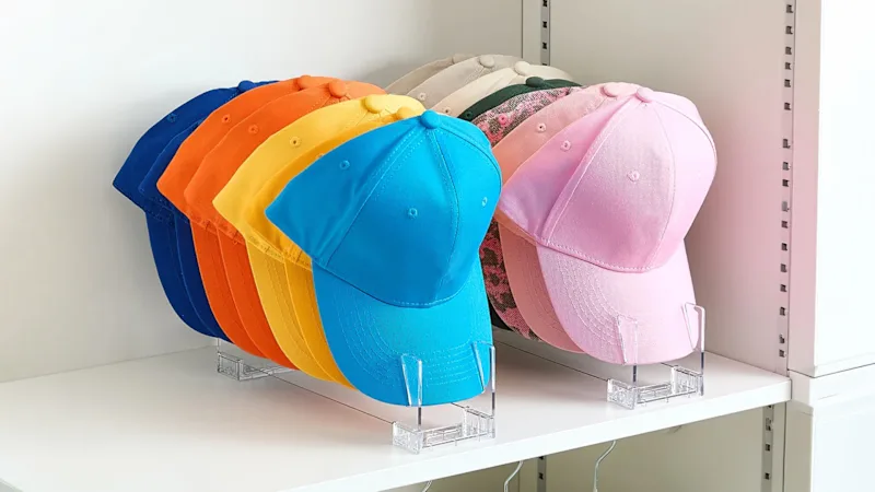 2-Pack: The Shelf-Ready Cap Organizer
