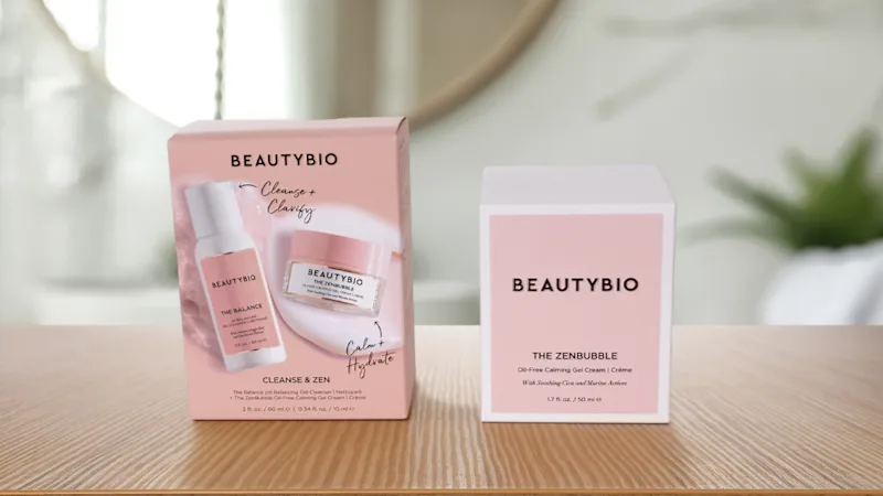 BeautyBio Zen Bubble Cream & Cleanse & Zen Mini Set