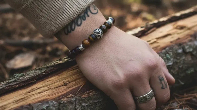 Iron Saints Bead Charm Bracelet