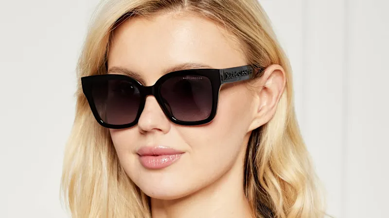 Marc Jacobs Polarized Sunglasses with Gradient Lenses