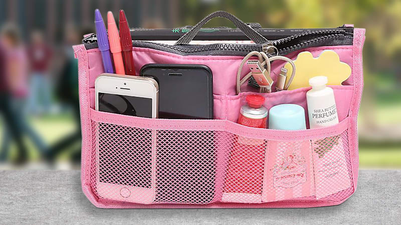 3-Pack: XIX Travel Tote Bag & Cosmetic Organizer