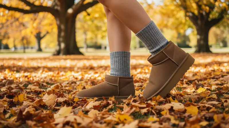 Lamo Ellie Women's Suede Platform Boot