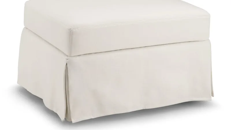Bush Home Harper Slipcover for Bush Home Harper Storage Ottoman with Tray