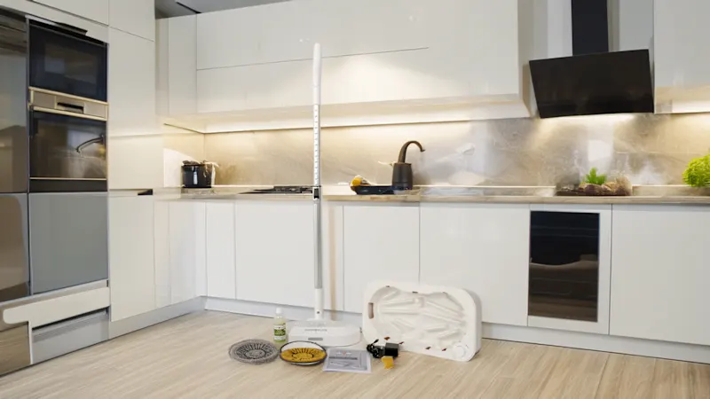 Happy Place Cordless Floor Care System with Cleaning Station