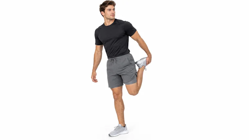 3-Pack: GBH Men's 2-in-1 Quick Dry Stretch Workout Shorts with Liner