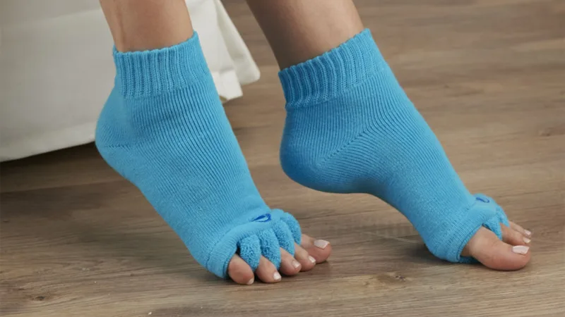 The Proper Toe Alignment Socks