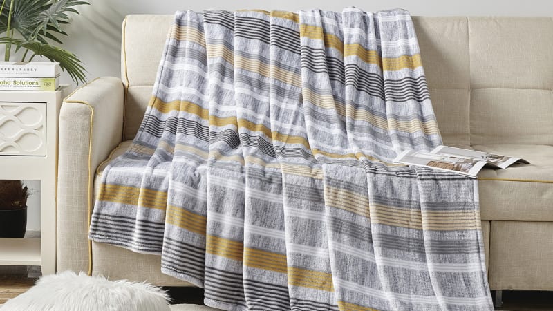 Luxury Home Ultra-Soft Lightweight Printed Bed Blanket
