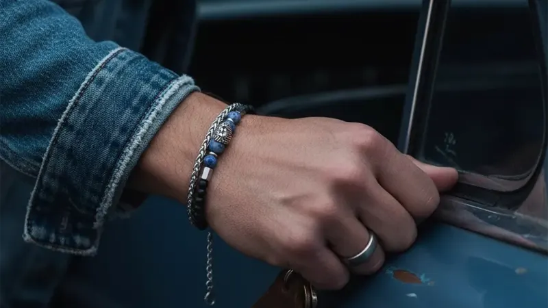 Iron Saints Lion Chain Bracelet