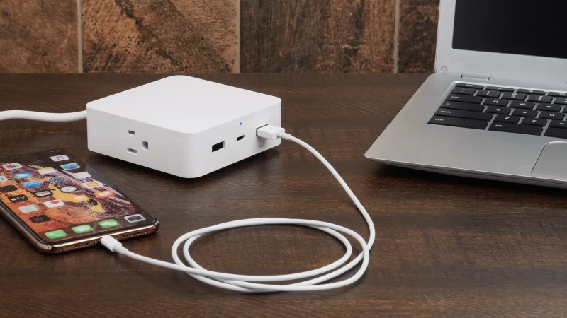 Limitless 5-Device Charger with USB Type-C and AC Outlets