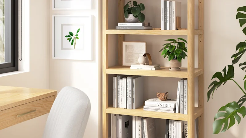 Vera 5 Shelf Bookcase