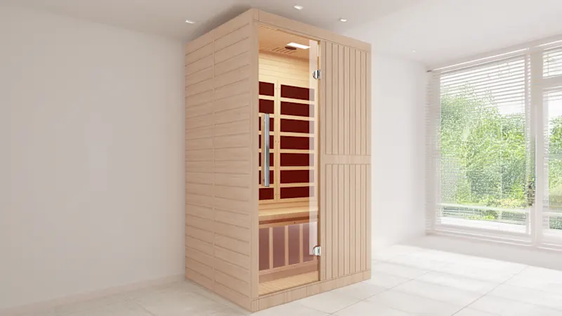 The Two-Person Infrared Home Sauna