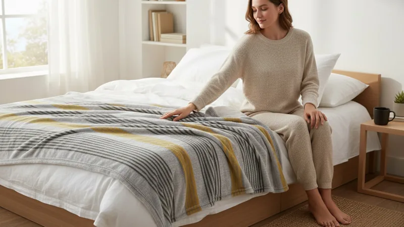 Luxury Home Ultra Soft Plush Throw Blanket