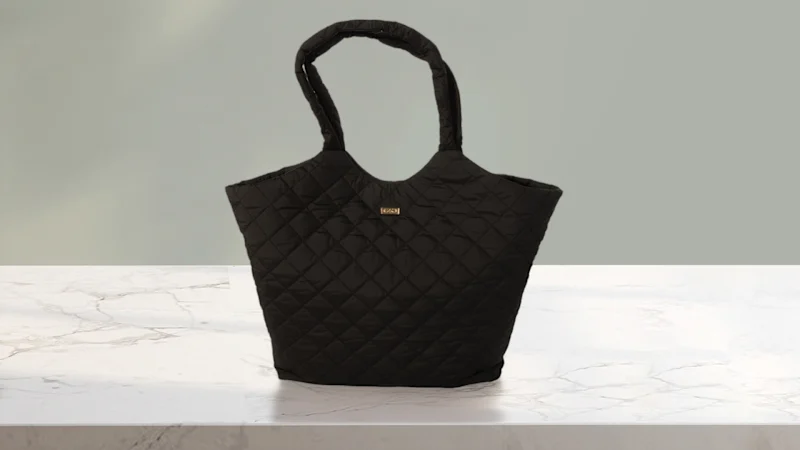 G by Giuliana Diamond-Quilted Fabric Tote