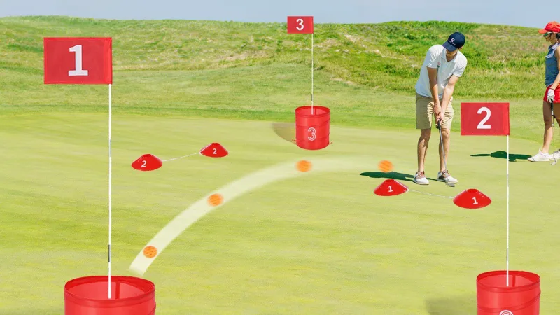 VEVOR 9-Hole Portable Backyard Putting Golf Game
