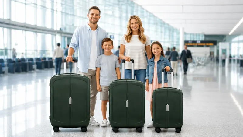 IZOD Mateo 3-Piece ABS Luggage Set with Combo Lock