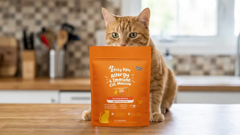 6-Pack: Zesty Paws Mousse & Supplements for Cats