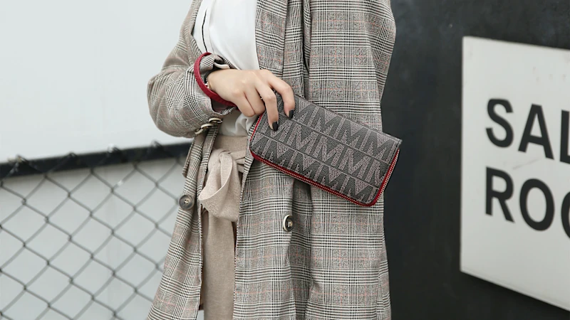 MKF Collection Hofstra M Signature Wristlet Wallet by Mia K.