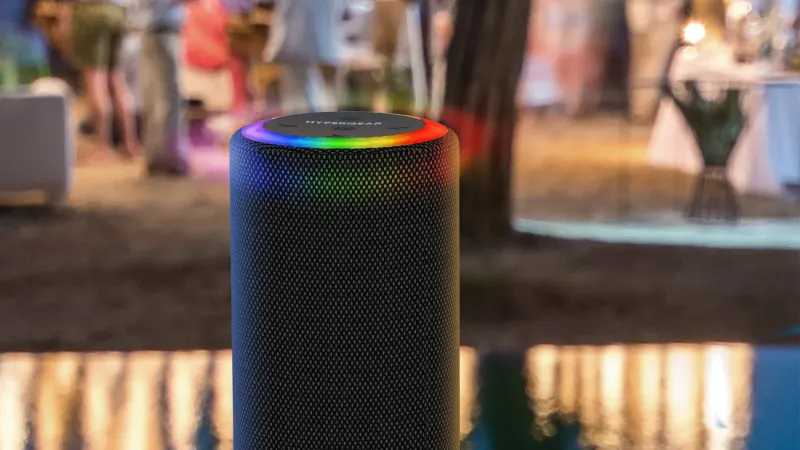 HyperGear Halo XL Waterproof LED Wireless Speaker