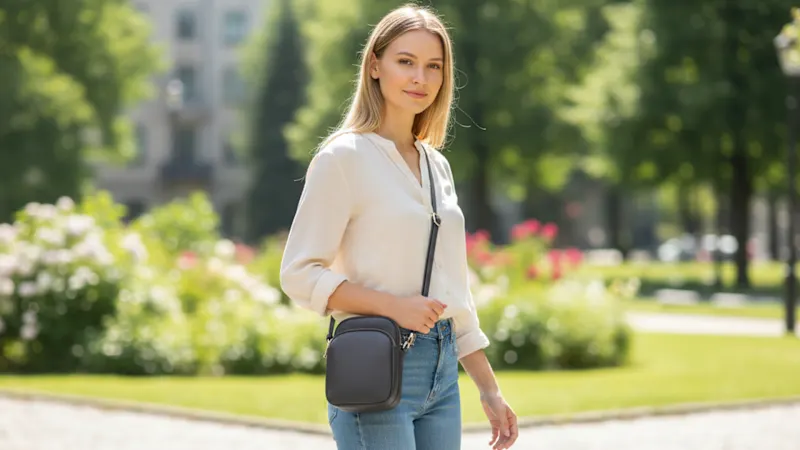 Poppy & Harper Rachel Triple Compartment Crossbody