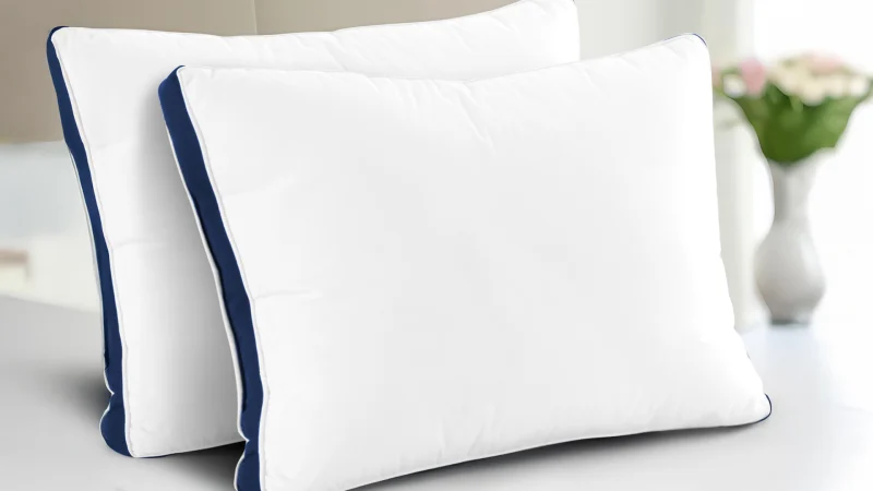 2-Pack: Hannah Linen Premium Gusseted Pillows